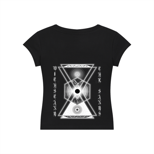 Essential V-Neck Bodycon T-Shirt