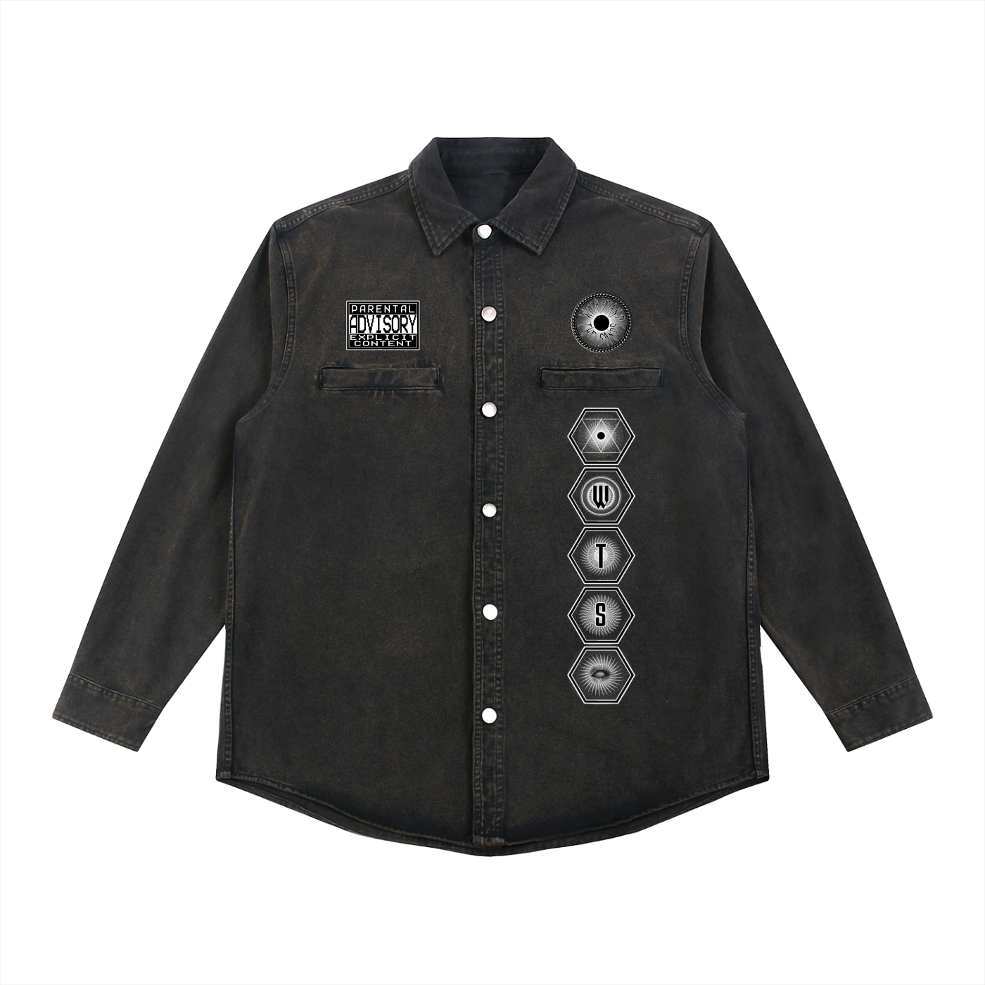 Denim Vintage Washed Heavyweight Jacket